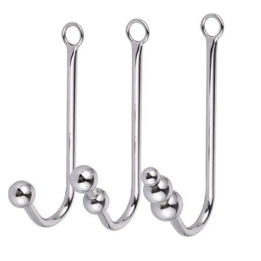 Elegant Anal with Beaded and 5334 Hook Cuffs Collar 0817